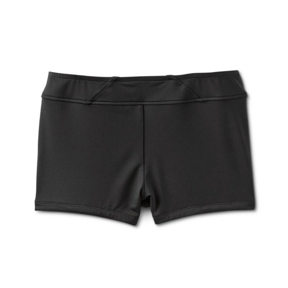 NWT Kona Sol Women's Swim Boyshorts - Black
